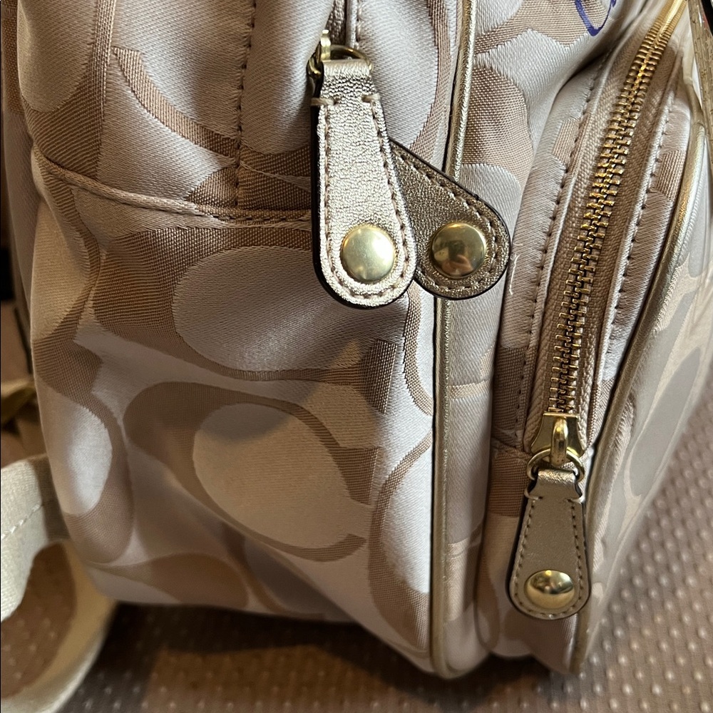 Coach Extra Large Backpack Super Clean Euc - image 5